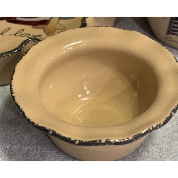 Home & Garden Land That I Love Serving Dish & Bowls MINT - Picture 8 of 9